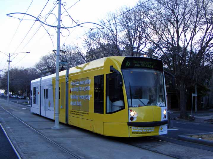 Yarra Trams Combino Commonwealth Bank 3506